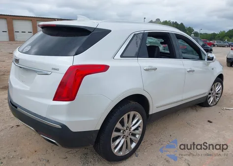 2017 Cadillac Xt5 Platinum from USA, damaged, VIN 1GYKNFRS9HZ100651